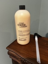 Philosophy ORANGE COCOA & CREAM Hydrating Shower Gel 32 fl. oz with Pump