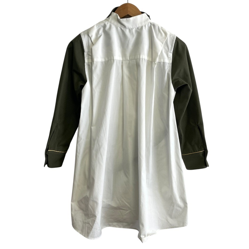 Used 20Aw Sacai Combo Military Shirt Jacket Layered 20-04849