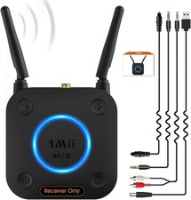1Mii B06Pro Long Range Bluetooth Receiver aptX HD Optical RCA AUX 5.2