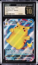 2021 POKEMON CELEBRATIONS HOLO #9 SURFING PIKACHU VMAX CGC 10 PRISTINE on eBay