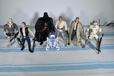 Han Luke Vader R2D2 Rebel Soldat 3,75 Zoll Star Wars Figur Ref D6913