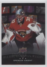 2021-22 Upper Deck Allure Control Room Spencer Knight #CR-1 Rookie RC