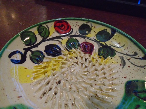 MG Ceramicas Reibe Teller, Knoblauchraspel oder Ingwerreibe, Schokolade oder Muskat - Bild 4 von 9