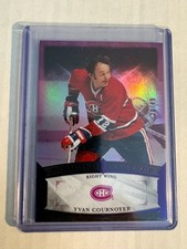 2023-24 UD Black Diamond Legends Purple Yvan Cournoyer Montreal #BDL-YC 23/49