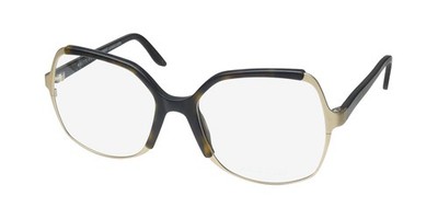 NEW ANDY WOLF KINSLEY EYEGLASSES SQUARE MULTI-COLOR FULL-RIM METAL & PLASTIC