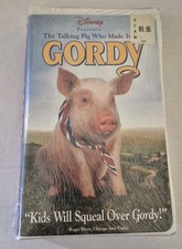 Gordy Disney 1995 VHS Video Movie Tape Clamshell Brand New Factory Sealed