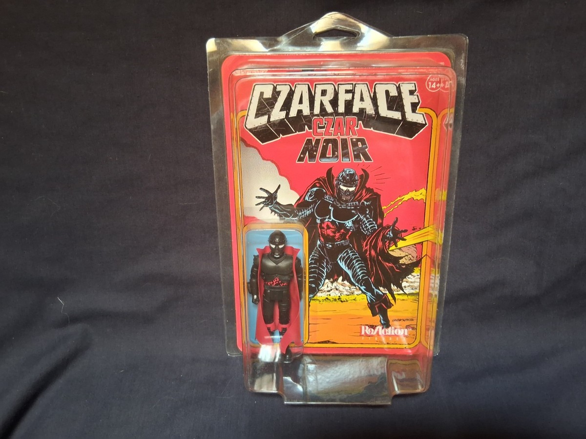 Super7 ReAction Czarface Czar Noir 3.75 Action Figure Black SDCC 