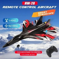 HW-28 RC Airplane Remote Control Fighter RTF Glider For Beginners Toys Gift