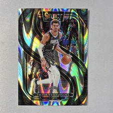 2024-25 Panini Select Victor Wembanyama 🔥Raywave Refractor Premier Level #102