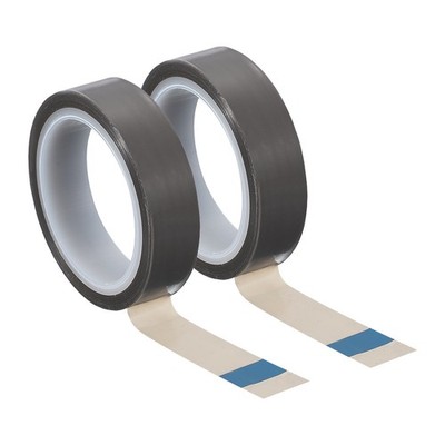 0.5'' x 33ft Heat Resistant Tape Temperature Tape Adhesive, 0.06mm Thick, 2PCS