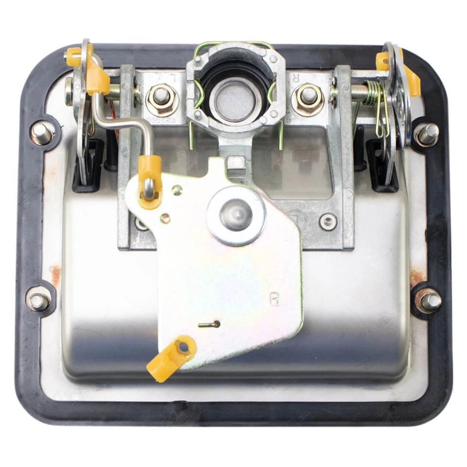 Juego de pares de manijas de puerta delanteras de metal exterior cromadas laterales diestros para Kenworth Foto 3 de 4