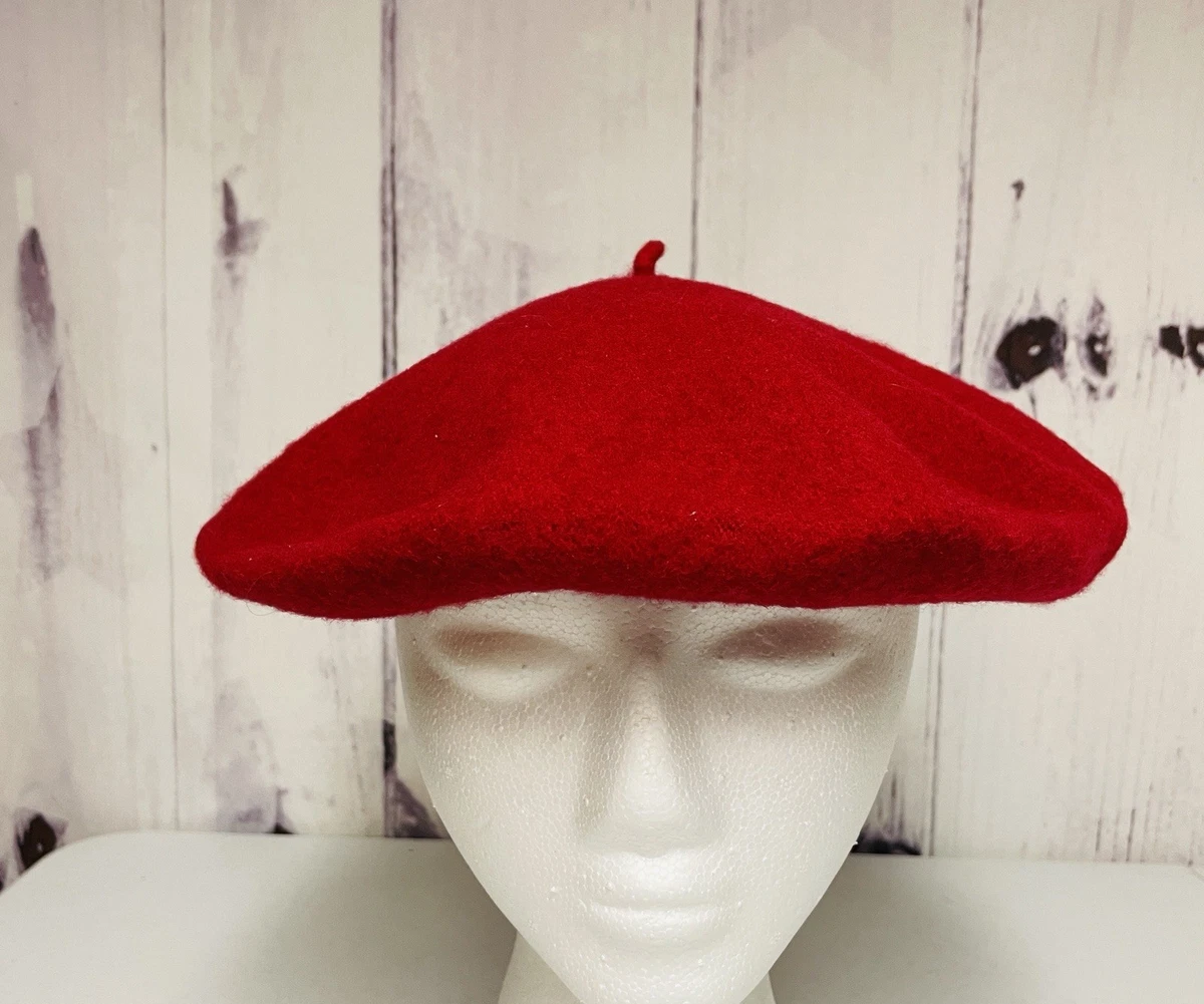 NWT vintage The Scala collection wool hat with rose and band. Scala Women main image 2