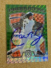 2021 Panini Mosaic Cal Ripken Jr. Autograph Signed Producers Green Prizm #P8