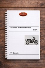 Moto Guzzi V7 Classic Factory Workshop Service Manual 2008-2012