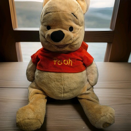 Disney Store Winnie Puuh 24 Zoll sitzendes Plüschtier - 30 Zoll groß EG