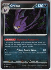 Crobat 051/086 Rare Chaos Rising Pokemon Holo Near Mint