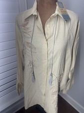CHIP PEPPER WOMENS BEIGE EMBELLISHED BLAZER M...