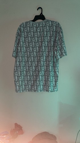 Dior Gray Logo Men's Shirt Size XXL NWT - Picture 7 of 9