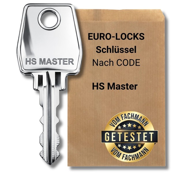 Euro-Locks Master SchlüSsel HS HauptschlüSsel MöBel Spind Schrank Schloss-image