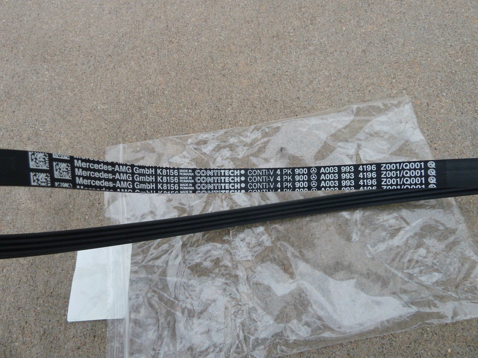 NEW Aston Martin Mercedes Feed Drive Belt Engine Serpentine 