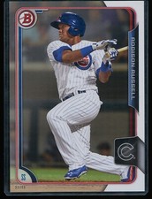 Addison Russell 2015 Bowman Topps Jumbo Exclusive 5x7 Jersey Number RC 22/99