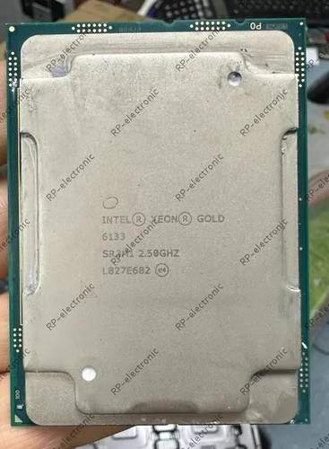 Intel Xeon Gold 6133 LGA3647 2.50GHz 20C/40T 27.5MB 150W CPU Processor