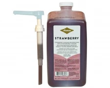 Starbucks Fontana Sauce - Beverage & Dessert Base | Strawberry, 63oz, With Pump