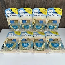 8 PACK-Febreze SERENE VANILLA SUNRISE Plug In Air Freshener Refill