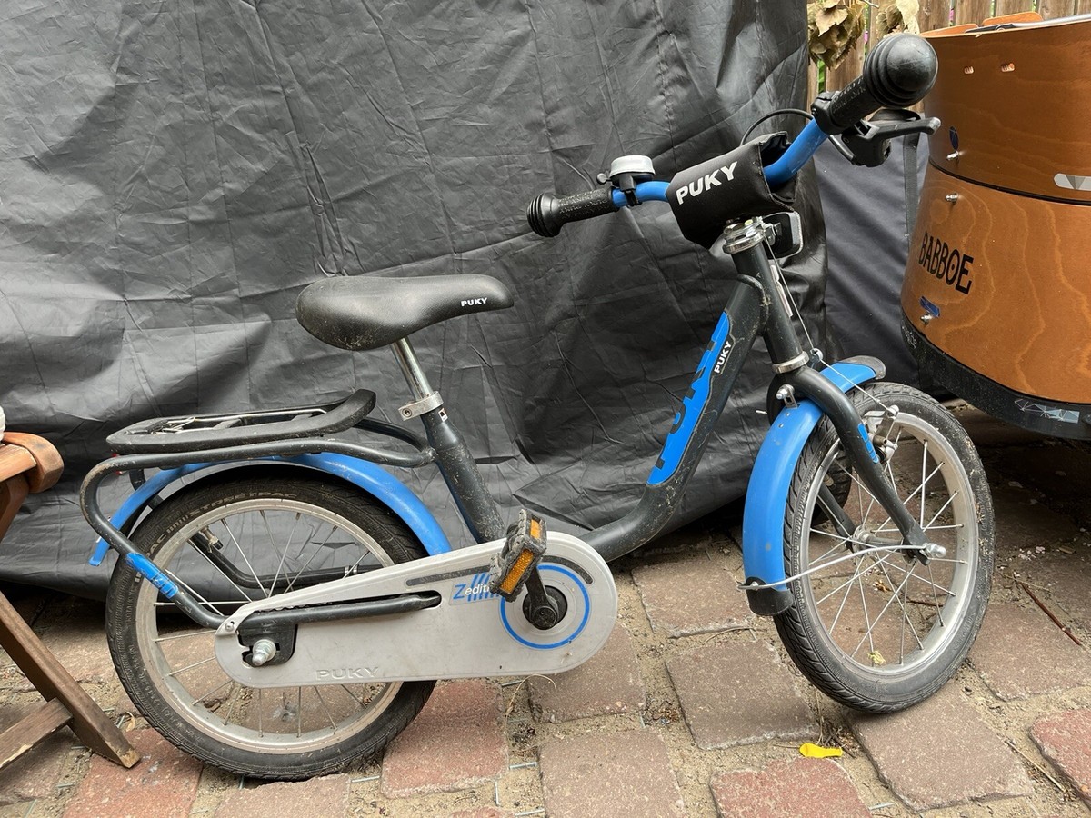 Puky Kinderfahrrad 16 Zoll blau