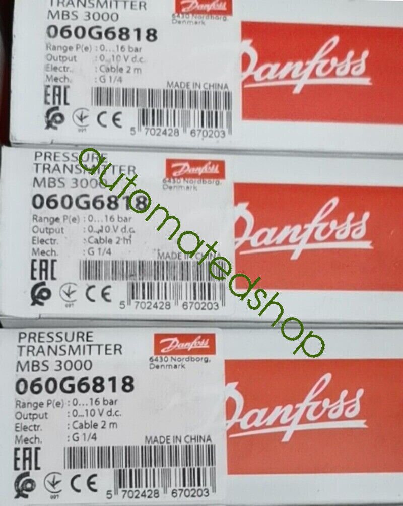 MBS3000 060G6818   Pressure   new Via FedEx or DHL #A6-37