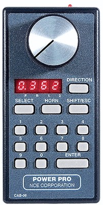 NCE - Cab06pr Intermediate Wireless DCC Throttle -- With Speed Control