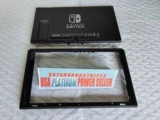 Nintendo Switch HAC-001 -01  HAC001 6.2" Back Cover Housing Shell Panel Case