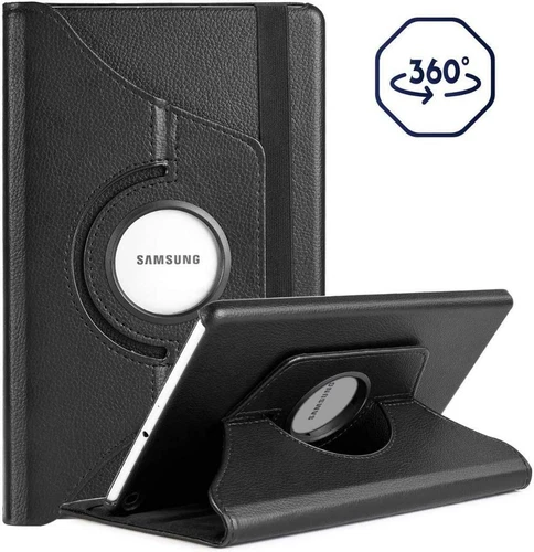 360 Rotate Smart Folio Stand Flip Leather Case Samsung Galaxy Tab A 10.1 (2019)