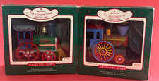 Pair of Tin Locomotive Series 6th 1987 and 7t...