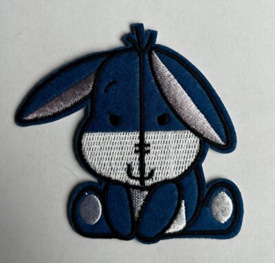 Winnie The Pooh Iron On Badge Donkey I Ahh Comic Patch Comic