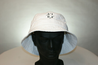 LIRA CLOTHING : Lira Decky Bucket Hat / size L - XL / white  / quality cotton 
