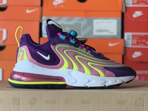 Ds Nike Air Max 270 React Eng Women S Sz 6 5 Magic Flamingo Ck2595 500 Eggplant Ebay