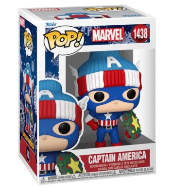 Marvel Holiday Captain America Funko Pop! Vinyl Figure #1438