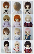 JD042 1/12 1/8 1/6 1/4 1/3 Cute BJD Mohair Wig For OB11 YOSD MSD SD Doll Hair