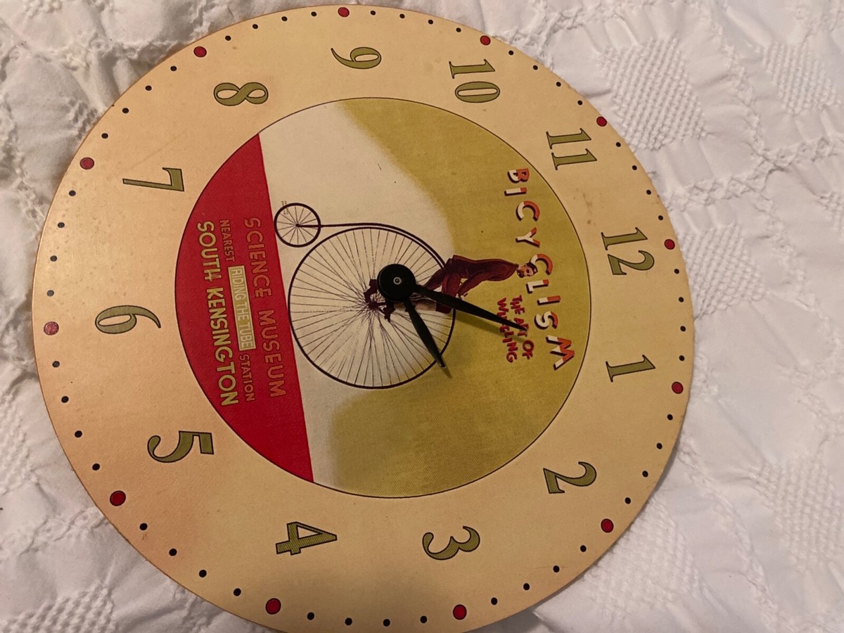 DEVISE WORKS × OLD MOUNTAIN HIJIWARUヒジワル Vintage Bicyclism the art of Wheeling Wall Clock | eBay