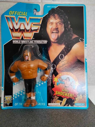 Samu of the Headshrinkers WWF - Hasbro 1993 - Seri...
