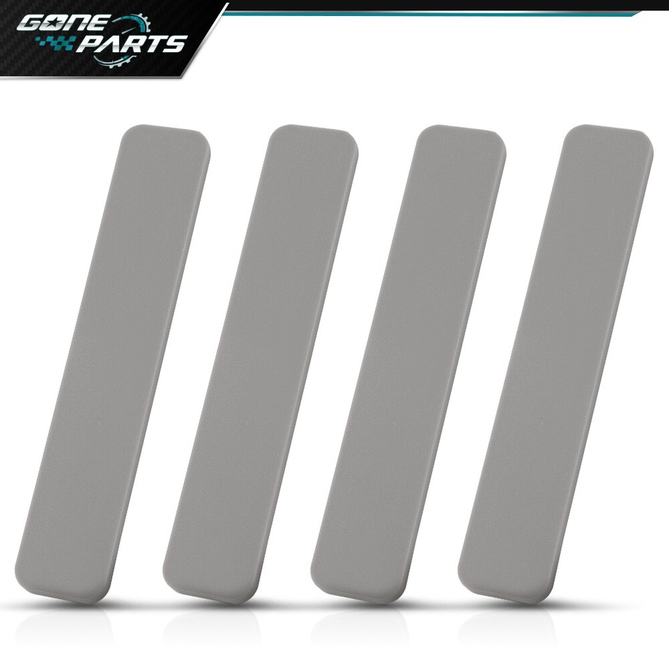 TREX Plastic Decking Board End Caps – Dark Gray – 4 Pack (5.5 Inch)