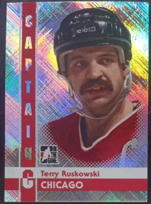 2011 - 2012 ITG Terry Ruskowski Captain C Silver #90 Hockey Card | eBay