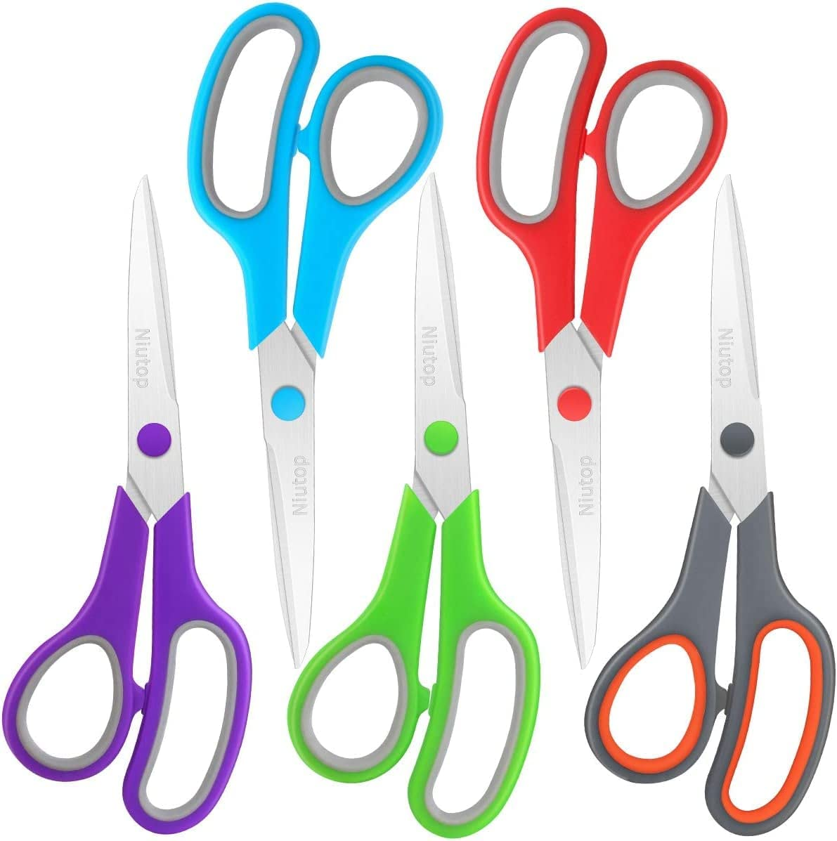 Scissors Bulk Set of 5-Pack,  8