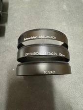 Schneider-Kreuznach EXTENSION M 72x0.75 10mm #1072421 Extension Tube, Lot of 1