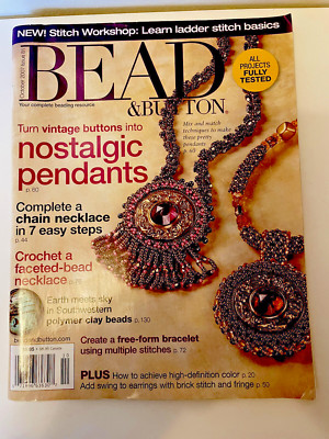 Bead And Button Magazine October 2007, Issue 81 Back Issue Jewelry