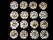 MASONIC REGALIA-Royal Arch (Chapter) Provincial Apron Badge (Assorted ranks) NEW