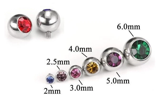 Face dermal shop jewelry