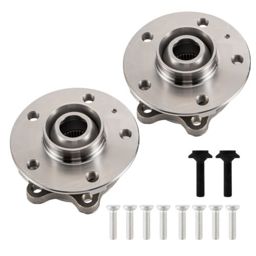 Pair(2) Front Wheel Hub Bearing Assembly For Audi A4 A5 Quattro A6 A7 Allroad Q5 - Picture 6 of 9