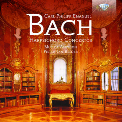 C.P.E. BACH Harpsichord Concertos Pieter-Jan Belder Musica Amphion CD NEW SEALED